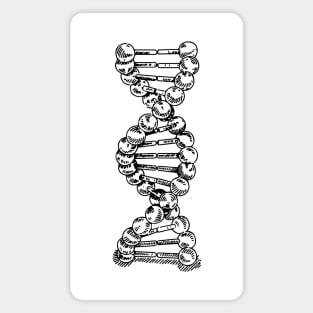 DNA Strand Helix Genetics Life Sciences Biology Magnet